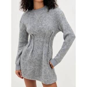 NEW LINE AND DOT pippa mini dress in grey